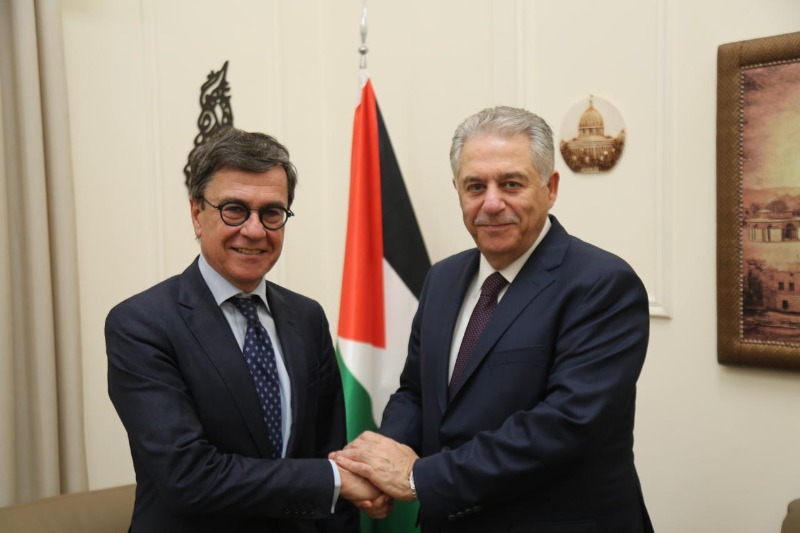 السفير دبور يلتقي سفير بلجيكا في لبنان