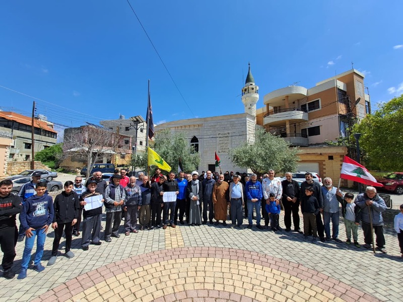 "الحزب" نظم وقفات تضامنية بيوم القدس في صيدا وبلدات الجوار