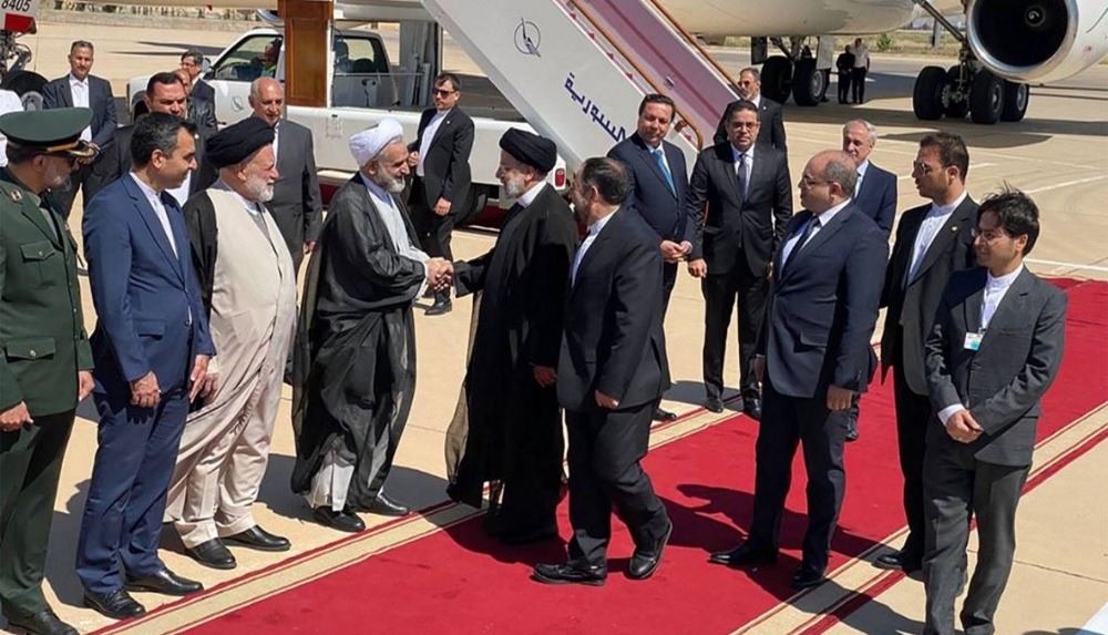 رئيسي في دمشق بأوّل زيارة لرئيس إيراني منذ بدء النزاع