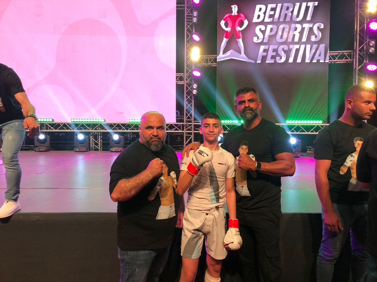 البطل الصيداوي "عبد الرحمن محمد البابا" يتألق في لعبة MMA ضمن فعاليات "Beirut festival sport"