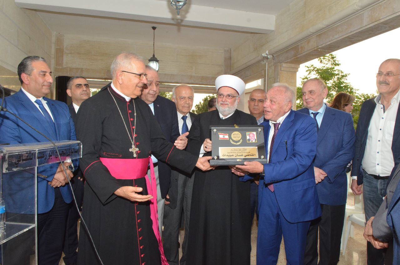 المفتي دريان رعى الإحتفال التكريمي للقاضي غسان عويدات في الوردانية