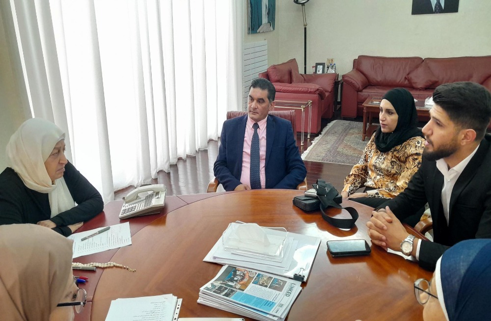بهية الحريري تلتقي وفداً من "ثانوية الدنيا"