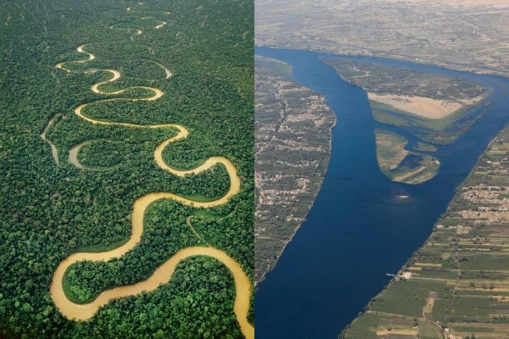 نهر النيل أم الأمازون.. أيهما الأطول عالمياً؟