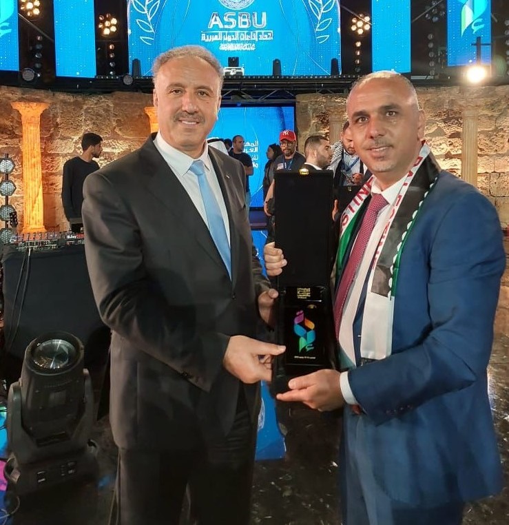 تلفزيون فلسطين يفوز بالجائزتين الأولى والثانية بمسابقات مهرجان اتحاد إذاعات الدول العربية المقام في تونس