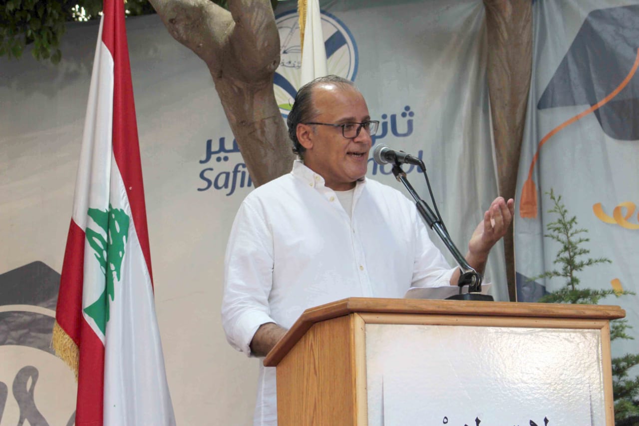 المايسترو د. لبنان بعلبكي يرعى احتفال  ثانوية "السفير" بتخريج "فوج البر والإتقان 2023"