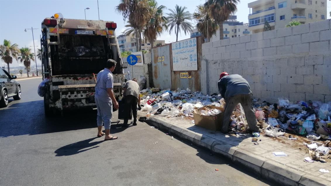 تفعيل خطة طوارىء لرفع النفايات من شوارع صيدا