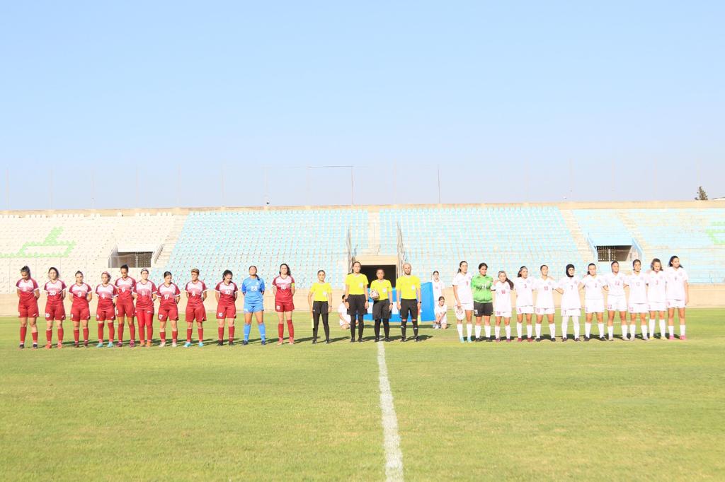 فوز المنتخب اللبناني للسيدات على نظيره الفلسطيني (2-1)