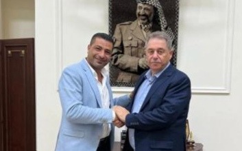 السفير دبور يستقبل المدير التنفيذي لجمعية "هلب دنيا" الألمانية