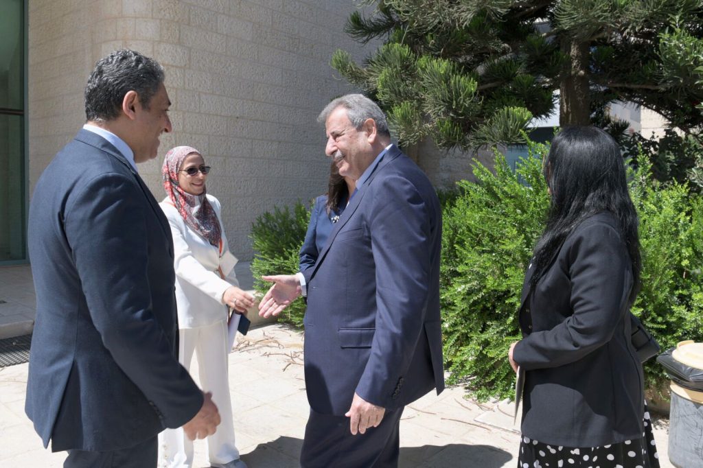 د. خوري: برنامجكم التدريبي يهيء ابنائنا من الطلبة لمحاكاة منظمة الامم المتحدة