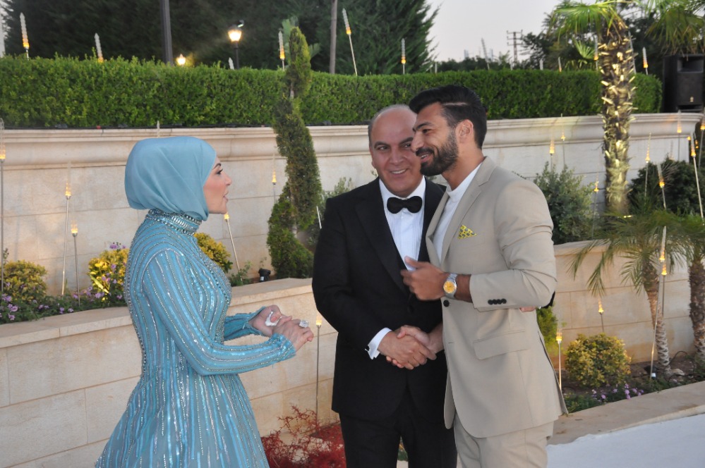 بالصور: حفل زفاف أحمد مرعي أبو مرعي ولين غسان عبد الجواد في "أبو مرعي هيلز"