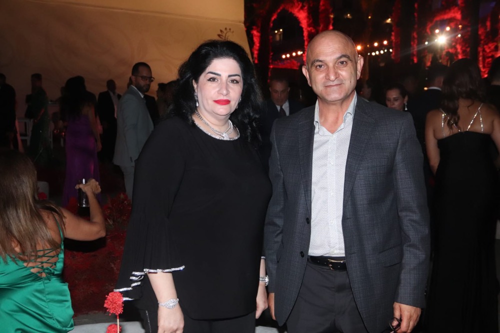 بالصور: حفل زفاف أحمد مرعي أبو مرعي ولين غسان عبد الجواد في "أبو مرعي هيلز"