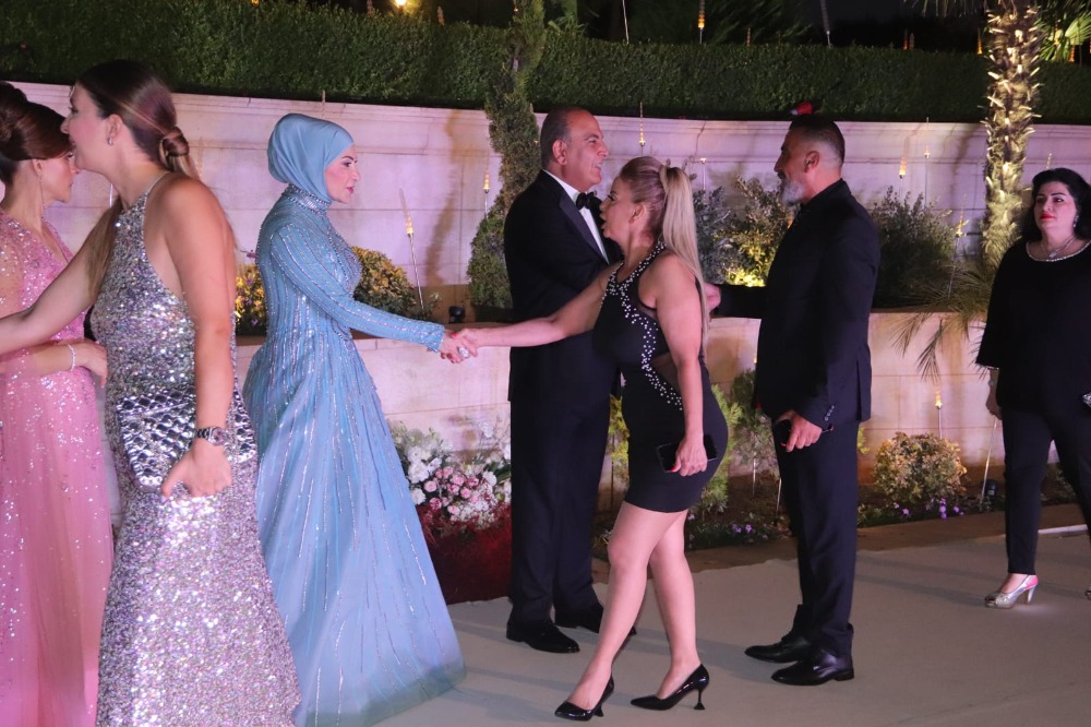بالصور: حفل زفاف أحمد مرعي أبو مرعي ولين غسان عبد الجواد في "أبو مرعي هيلز"