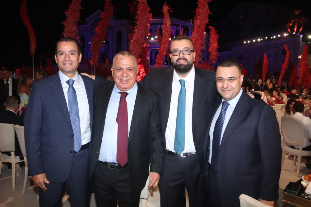 بالصور: حفل زفاف أحمد مرعي أبو مرعي ولين غسان عبد الجواد في "أبو مرعي هيلز"