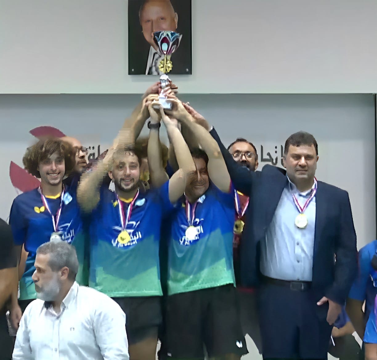 مدينة صيدا ممثلة بـ"نادي الأهلي" تستعيد كأس لبنان للأندية بكرة الطاولة بفوز مستحق على "الرياضي -غزير "