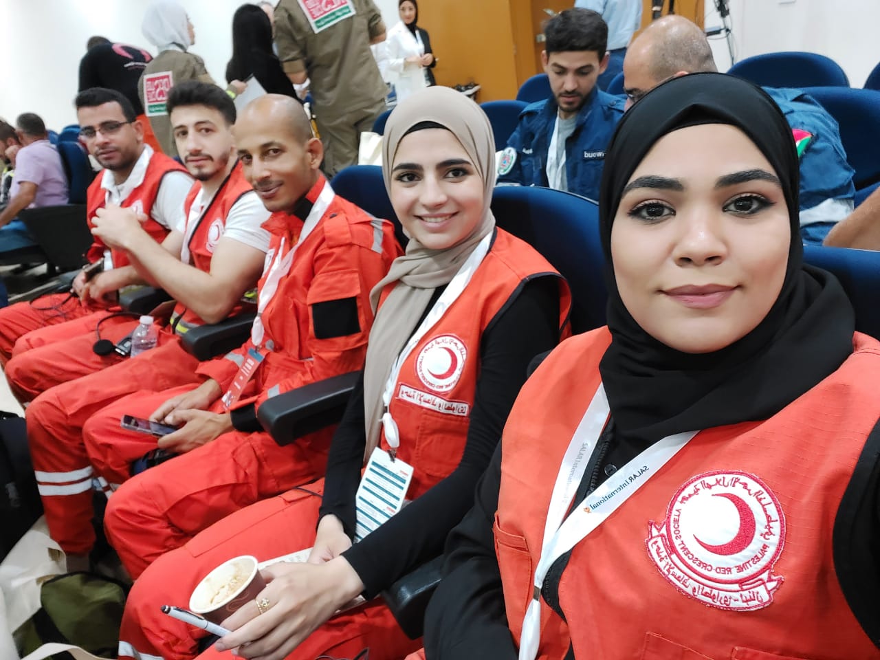 وحدة الإسعاف والطوارئ وأفواج الإطفاء الفلسطينية تشارك في المؤتمر الوطني برعاية وحضور وزير البيئة اللبناني