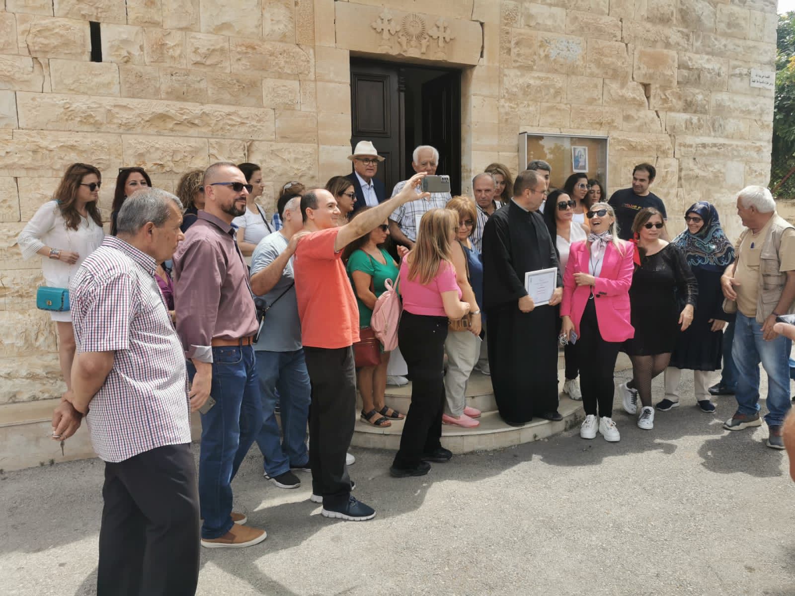 رومانوس نظم جولة في لبعا لمناسبة ادراج كنيستها على خارطة المواقع الدينية: زيارة السيد المسيح لبلدتنا كانت رسالة لترسيخ وجودنا