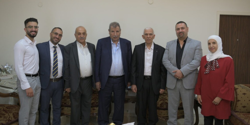 د. خوري يثمن جهود المحافظ السابق كامل حميد