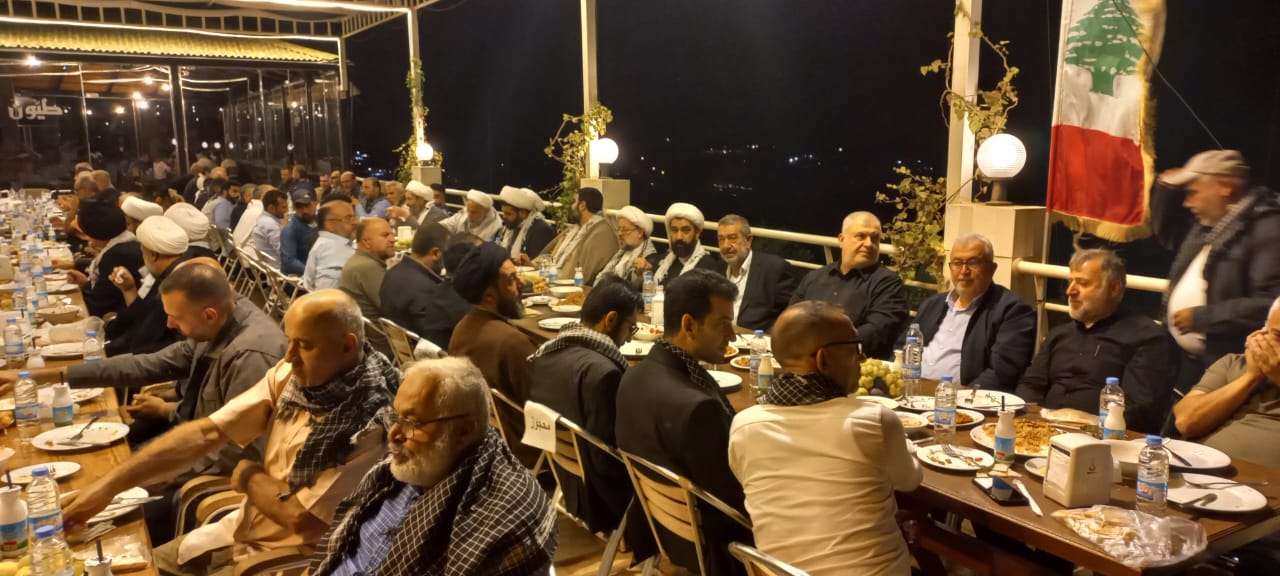 "الحزب" يكرم أئمة مساجد صيدا والجوار في مليتا برعاية النائب رعد