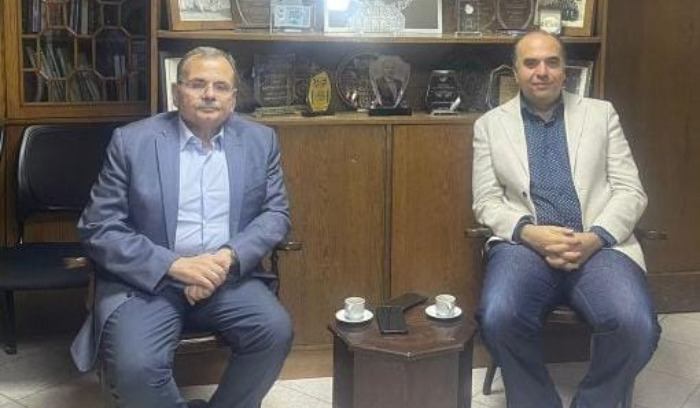 البزري بحث مع المدير العام لمؤسسة مياه لبنان الجنوبي موضوع الصرف الصحي والتغذية المائية في صيدا