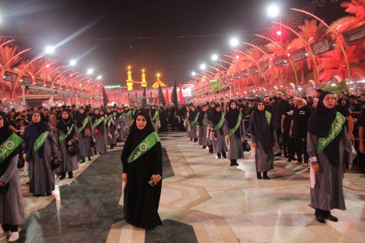 موكب الامام موسى الصدر يحيي مراسم الزيارة الاربعينية بمشاركة الالاف من الحسينيين والزينبيات