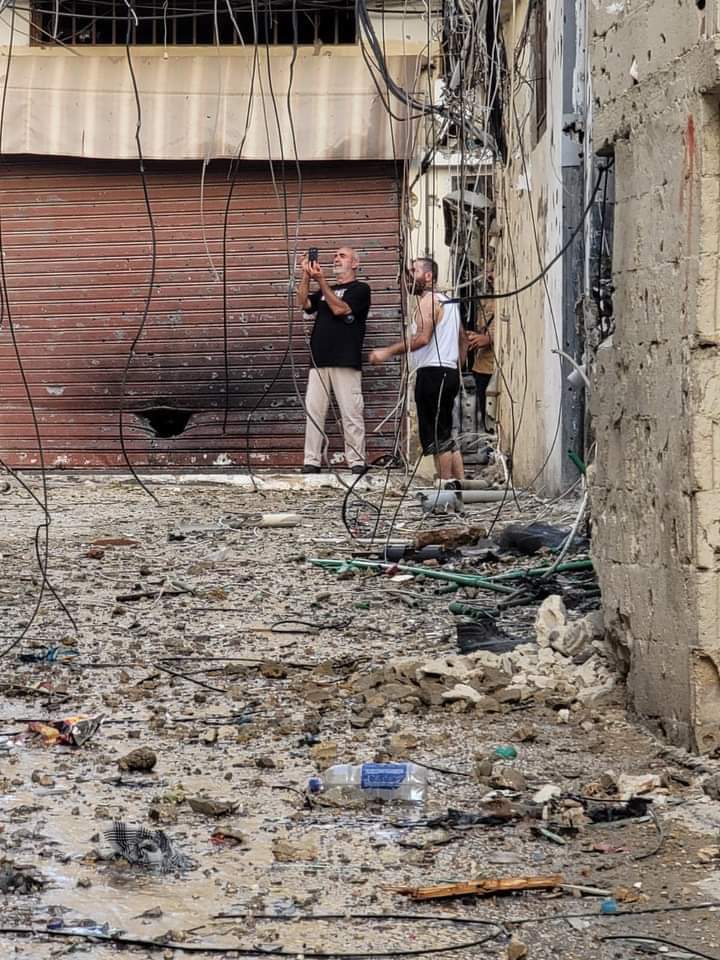 بالصور: الدمار الهائل في مخيم عين الحلوة!