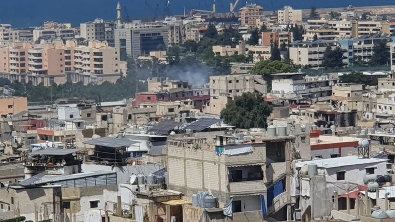 تجدد الاشتباكات في مخيم عين الحلوة