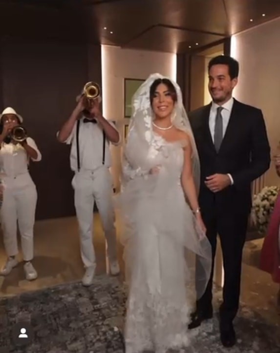 فيديو - زفاف النائب كريم كبارة وكريمة النائب غازي زعيتر
