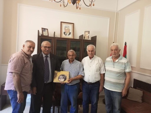 النائب اسامة سعد استقبل وفدا من "الجبهة العربية الفلسطينية"