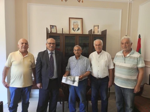 النائب اسامة سعد استقبل وفدا من "الجبهة العربية الفلسطينية"