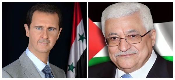 الرئيس عباس يعزي نظيره السوري بضحايا الهجوم الإرهابي في حمص