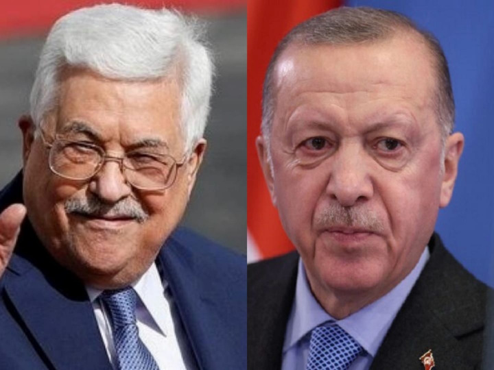 الرئيس عباس يتلقى اتصالا هاتفيا من الرئيس التركي