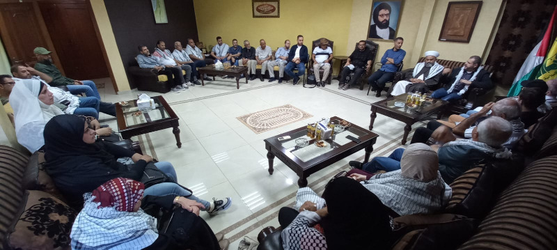 "الحزب" نظم لقاءً تضامنيا مع غزة للجمعيات الأهلية في صيدا والجوار