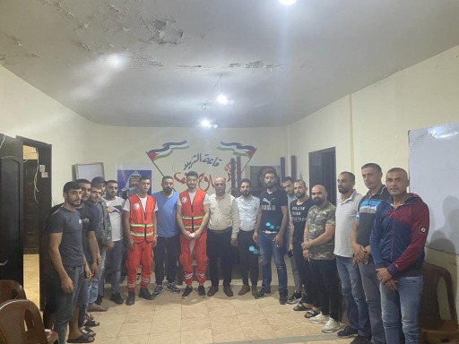 وحدة الاسعاف والطوارئ تبدأ بتدريبات الاسعافات الاولية بكافة مخيمات لبنان.