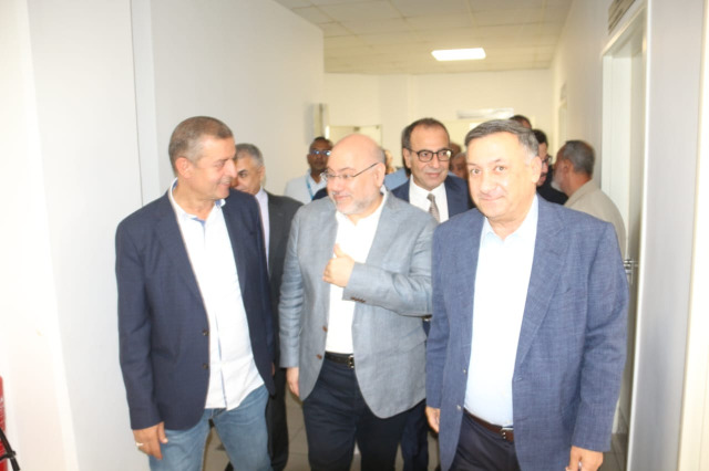 الوزير الأبيض زار مستشفى الرئيس نبيه بري الجامعي الحكومي في النبطية