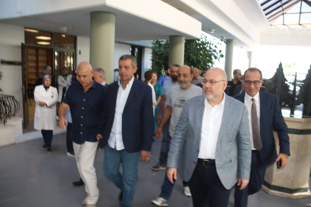 الوزير الأبيض زار مستشفى الرئيس نبيه بري الجامعي الحكومي في النبطية
