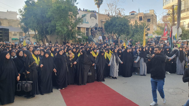 بالصور - "الحزب" يشيّع الشهيد عباس محمد رعد في بلدته جباع
