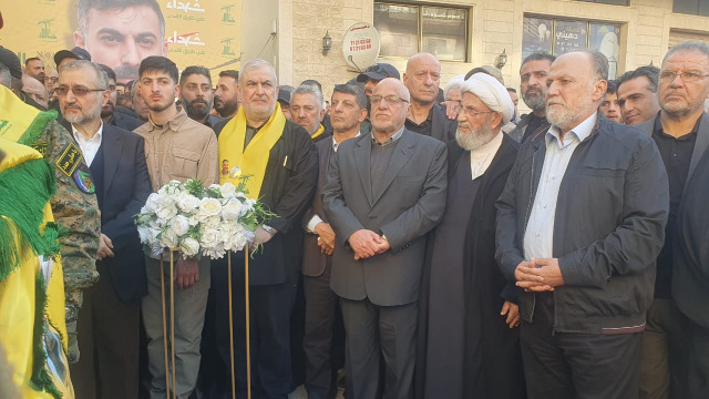 بالصور - "الحزب" يشيّع الشهيد عباس محمد رعد في بلدته جباع