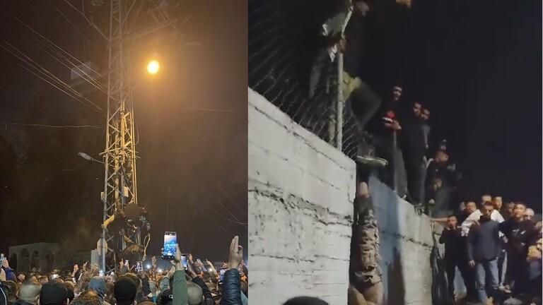 بالفيديو - بتهمة العمالة ... إعدام فلسطينيَّين وتعليقهما على عمود للكهرباء!