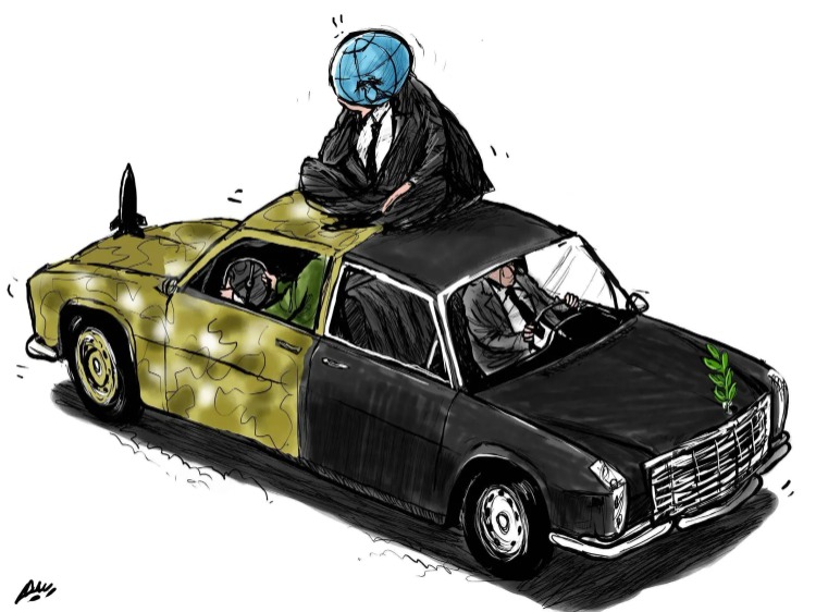 بالعكس - كاريكاتير أمجد رسمي