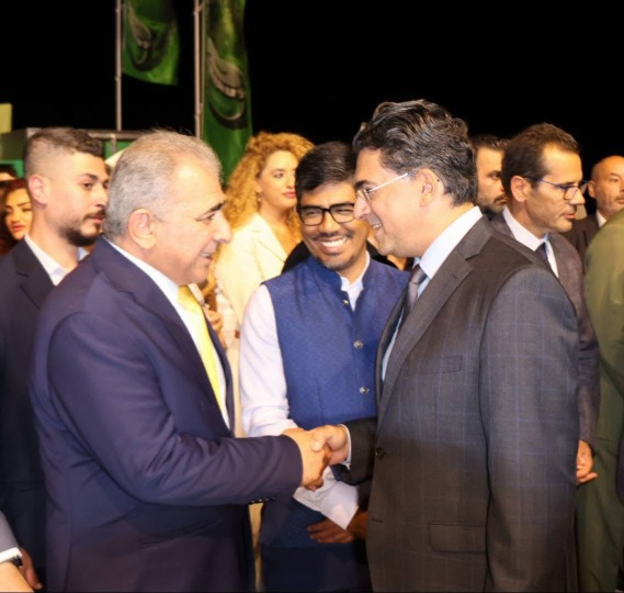 السفير الاسعد يشارك في اليوم الوطني للمكسيك
