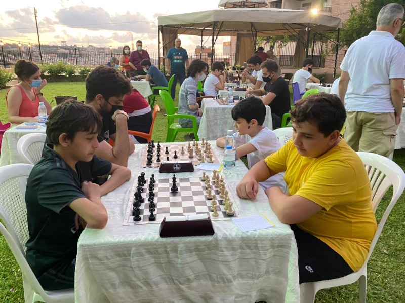 "اكاديمية الاهلي صيدا للشطرنج" تنظم بطولة "الاهلي وشباب الجامعات ٢٠٢١"